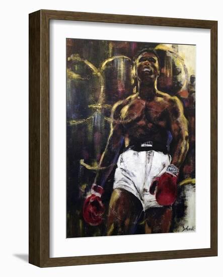 Muhammad Ali-Gregg DeGroat-Framed Giclee Print