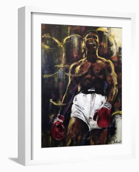 Muhammad Ali-Gregg DeGroat-Framed Giclee Print