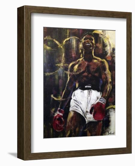 Muhammad Ali-Gregg DeGroat-Framed Giclee Print