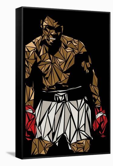 Muhammad Ali-Cristian Mielu-Framed Stretched Canvas