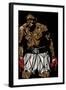 Muhammad Ali-Cristian Mielu-Framed Art Print