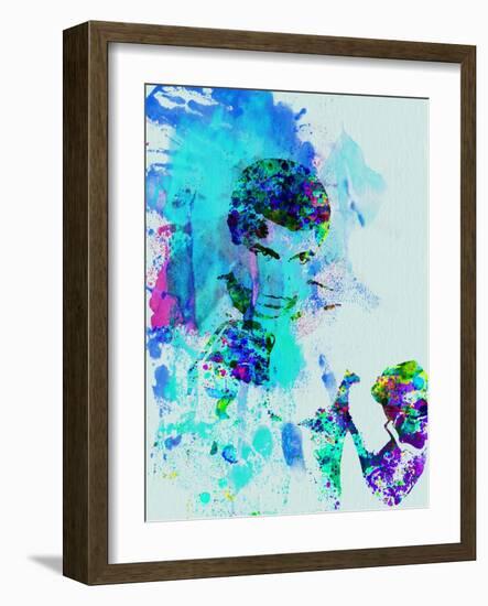 Muhammad Ali-Nelly Glenn-Framed Art Print