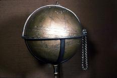 Persian Brass Celestial Globe Brass, engraved and inlaid with silver, 1430-1431-Muhammad ibn Jafar ibn Umar-Mounted Giclee Print