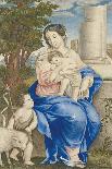 Madonna and Child, 1682-83-Muhammad Zaman-Framed Giclee Print