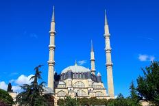 Selimiye Mosque in Edirne-muharremz-Laminated Photographic Print