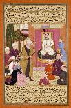 Shah 'Abbas En Route Between Sherwan and Azerbaijan, Receiving Sher Shah, C. 1688-Muin Musavvir-Giclee Print