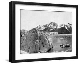 Muir Glacier, Alaska, USA, 1893-John L Stoddard-Framed Giclee Print