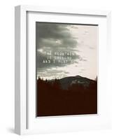 Muir Mountain-Leah Flores-Framed Giclee Print