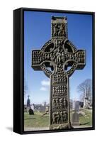 Muiredach's High Cross, Monasterboice, County Louth, Ireland-null-Framed Stretched Canvas