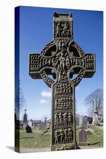 Muiredach's High Cross, Monasterboice, County Louth, Ireland-null-Stretched Canvas