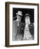 Muirs and Burroughs, American Naturalists-Science Source-Framed Giclee Print