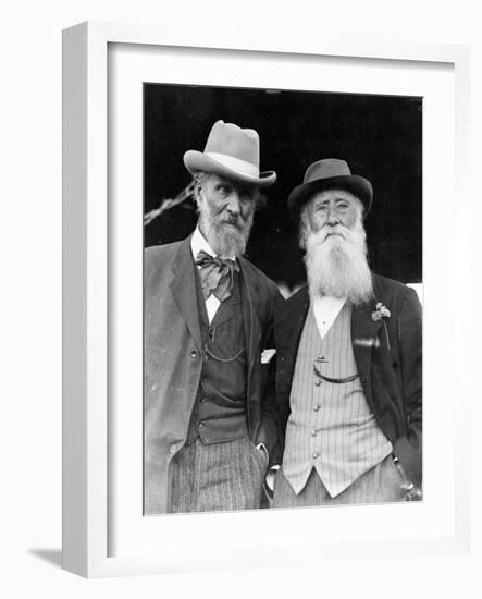 Muirs and Burroughs, American Naturalists-Science Source-Framed Giclee Print