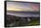 Muizenberg Beach at dawn, Cape Town, Western Cape, South Africa, Africa-Ian Trower-Framed Stretched Canvas