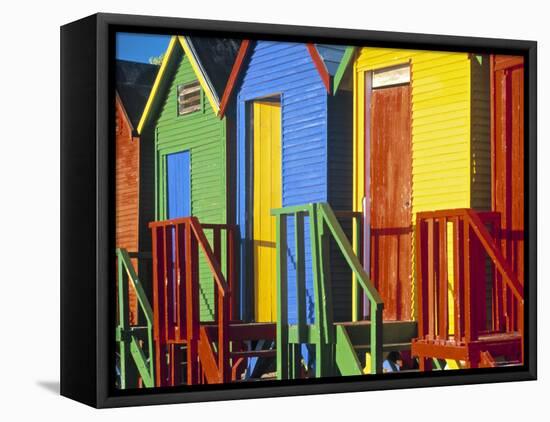 Muizenburg, False Bay, Cape Town, South Africa-Peter Adams-Framed Stretched Canvas