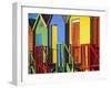 Muizenburg, False Bay, Cape Town, South Africa-Peter Adams-Framed Photographic Print