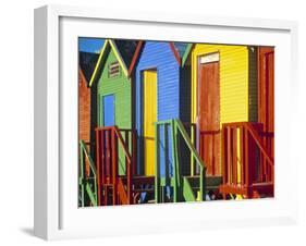 Muizenburg, False Bay, Cape Town, South Africa-Peter Adams-Framed Photographic Print