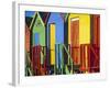 Muizenburg, False Bay, Cape Town, South Africa-Peter Adams-Framed Photographic Print