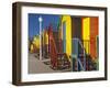 Muizenburg, False Bay, Cape Town, South Africa-Peter Adams-Framed Photographic Print