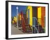 Muizenburg, False Bay, Cape Town, South Africa-Peter Adams-Framed Photographic Print