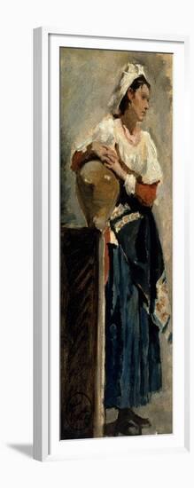 Mujer Con Cantaro-Maria Fortuny-Framed Giclee Print