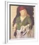 Mujer con Sombrero Rojo-Fernando Botero-Framed Collectable Print