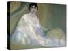 Mujer En Un Palco-Hermenegildo Anglada Camarasa-Stretched Canvas