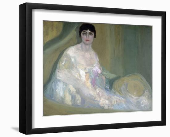 Mujer En Un Palco-Hermenegildo Anglada Camarasa-Framed Giclee Print