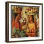 Mujeres con Frutas (Women with Fruit)-Alfredo Ramos Martinez-Framed Giclee Print