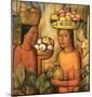 Mujeres Con Frutas-Alfredo Ramos Martinez-Mounted Premium Giclee Print