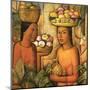 Mujeres Con Frutas-Alfredo Ramos Martinez-Mounted Art Print