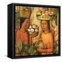 Mujeres Con Frutas-Alfredo Ramos Martinez-Framed Stretched Canvas