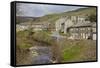 Muker, Upper Swaledale, North Yorkshire, Yorkshire, England, United Kingdom, Europe-Mark Mawson-Framed Stretched Canvas