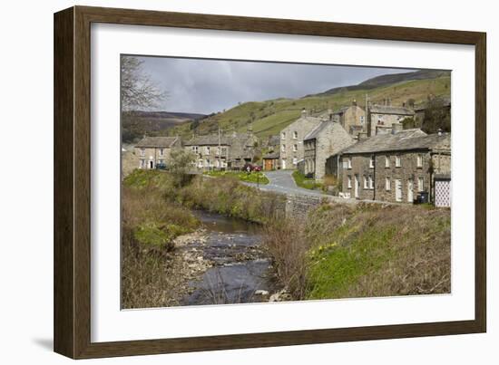 Muker, Upper Swaledale, North Yorkshire, Yorkshire, England, United Kingdom, Europe-Mark Mawson-Framed Photographic Print