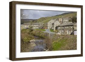 Muker, Upper Swaledale, North Yorkshire, Yorkshire, England, United Kingdom, Europe-Mark Mawson-Framed Photographic Print