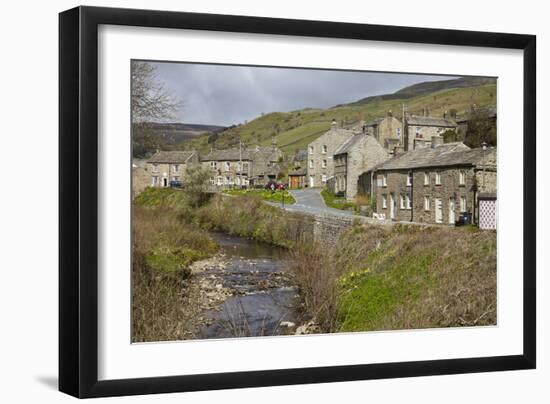 Muker, Upper Swaledale, North Yorkshire, Yorkshire, England, United Kingdom, Europe-Mark Mawson-Framed Photographic Print