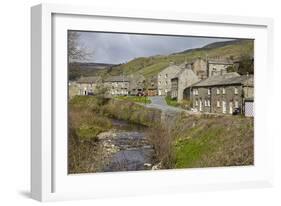 Muker, Upper Swaledale, North Yorkshire, Yorkshire, England, United Kingdom, Europe-Mark Mawson-Framed Photographic Print