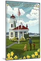 Mukilteo Lighthouse - Mukilteo, Washington-Lantern Press-Mounted Art Print