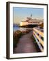 Mukilteo to Bainbridge Washington State Ferry during Sunset.-Iriana Shiyan-Framed Photographic Print