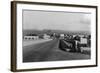 Mukilteo, Washington - Distant View of Ferry Landing-Lantern Press-Framed Art Print