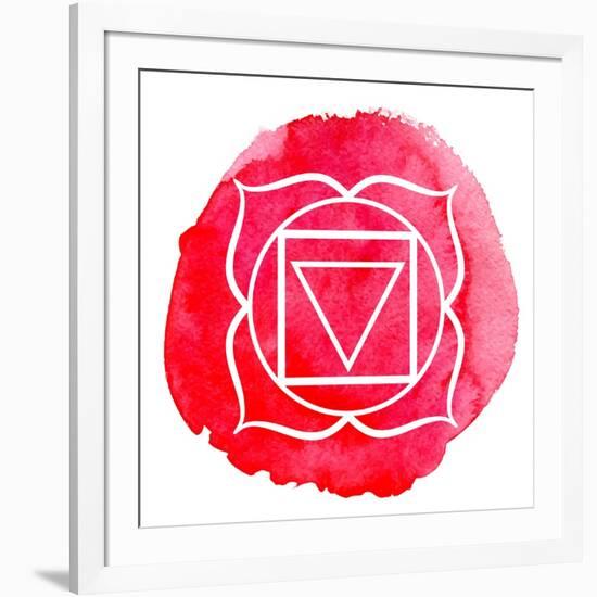 Muladhara Chakra-Nikitina Olga-Framed Art Print