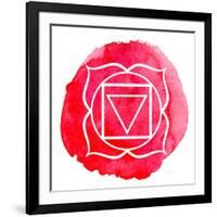 Muladhara Chakra-Nikitina Olga-Framed Art Print