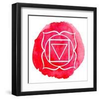 Muladhara Chakra-Nikitina Olga-Framed Art Print