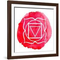 Muladhara Chakra-Nikitina Olga-Framed Art Print