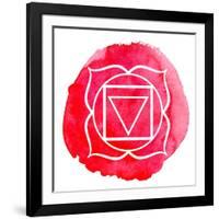 Muladhara Chakra-Nikitina Olga-Framed Art Print