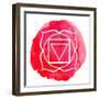 Muladhara Chakra-Nikitina Olga-Framed Art Print