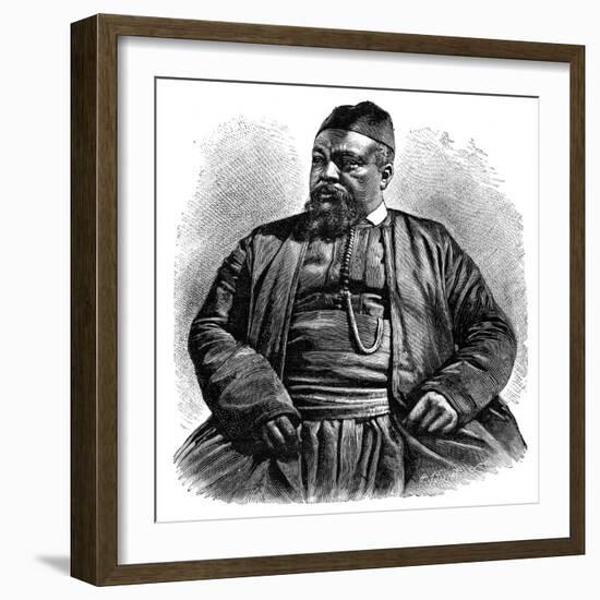 Mulai Tayeb, the Sheriff of Wezzan, North Africa, 1895-Henri Thiriat-Framed Giclee Print