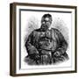 Mulai Tayeb, the Sheriff of Wezzan, North Africa, 1895-Henri Thiriat-Framed Giclee Print