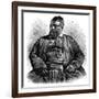 Mulai Tayeb, the Sheriff of Wezzan, North Africa, 1895-Henri Thiriat-Framed Giclee Print