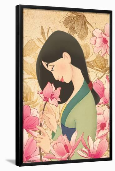 MULAN - FLOWER-null-Framed Poster