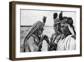 Mulatto Girls of the Ouled Nails, Algeria, 1922-A Bougaut-Framed Giclee Print